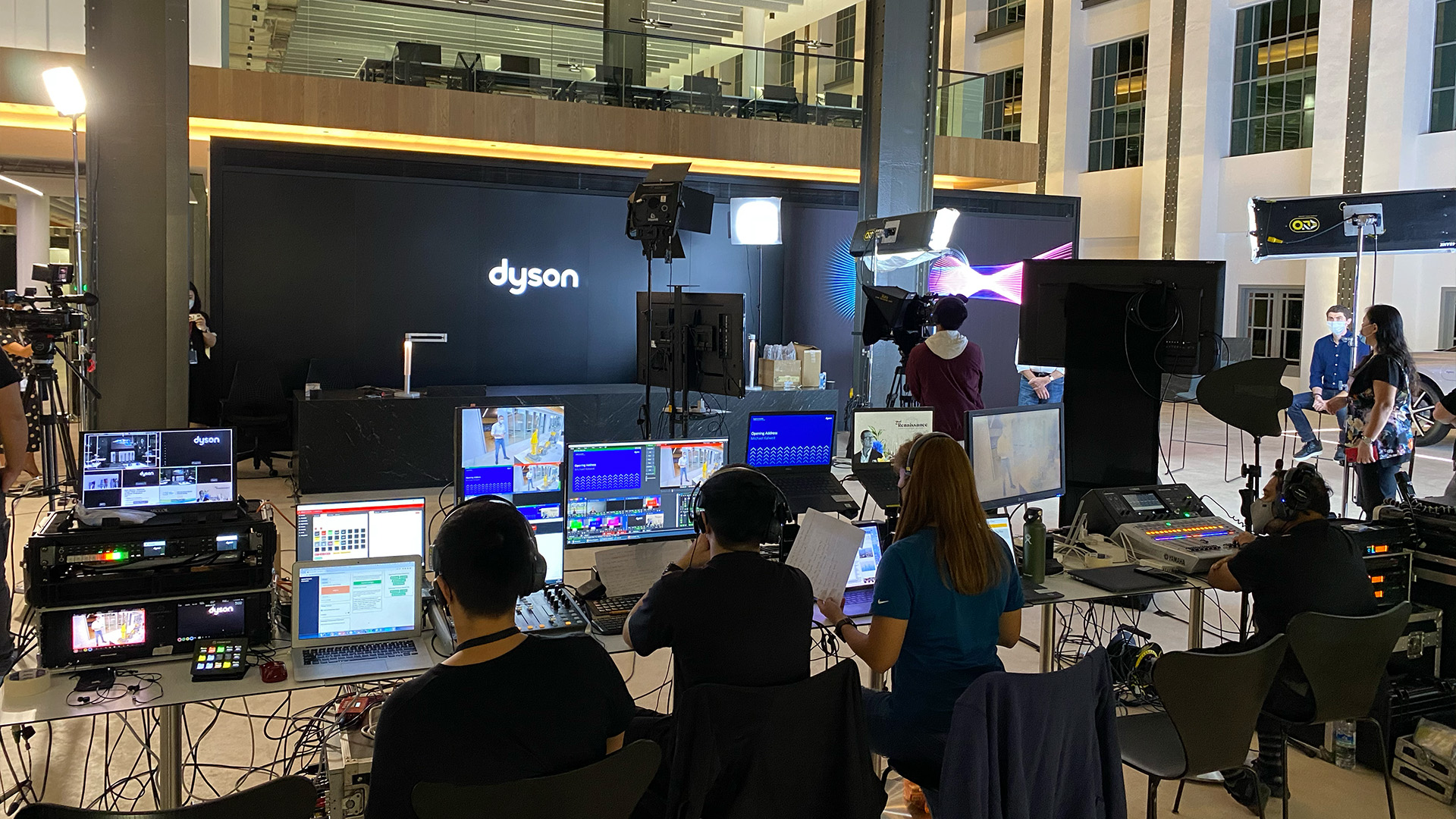UnionSPACE livestream commerce team producing product videos and managed sales campaigns in Thailand