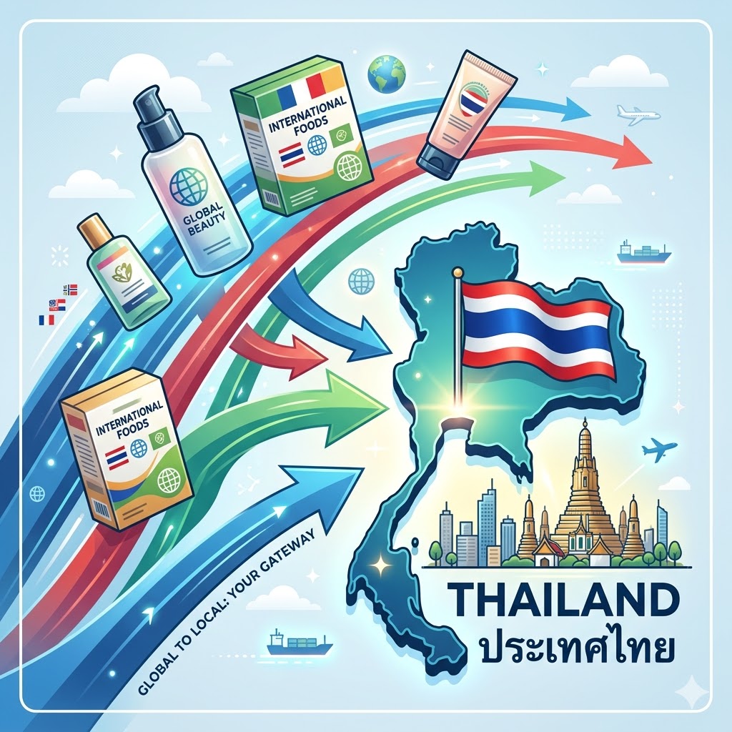 Foreign brands entering Thailand