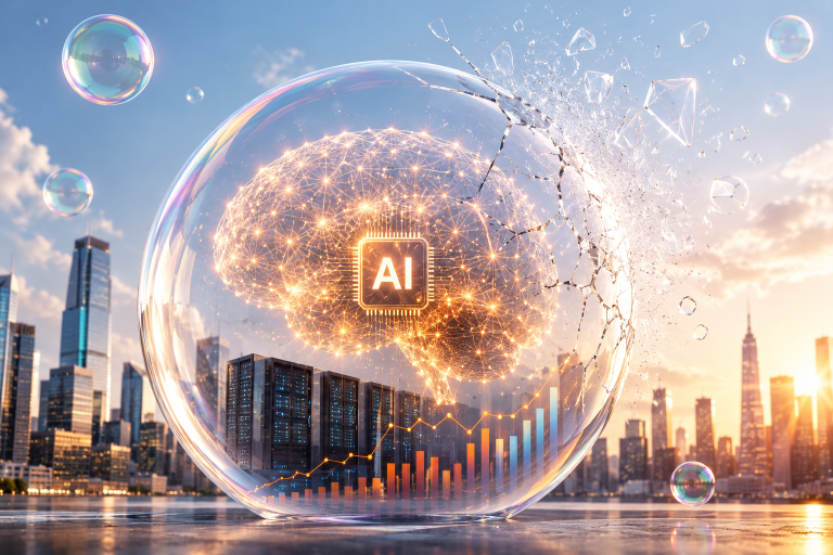 Is the AI Bubble About to Burst? The 2026 Debate