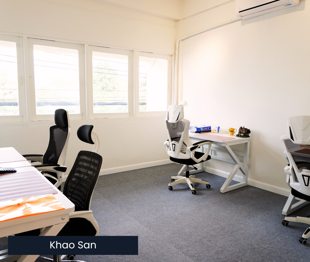 Khao San Serviced Office for Rent