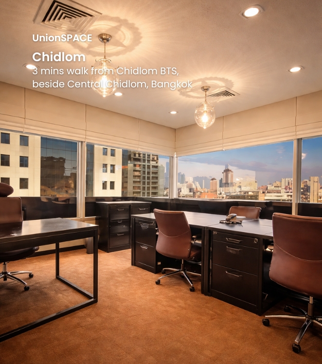 UnionSPACE Chid Lom - Premium Serviced Office & Virtual Office near Chit Lom BTS, Bangkok