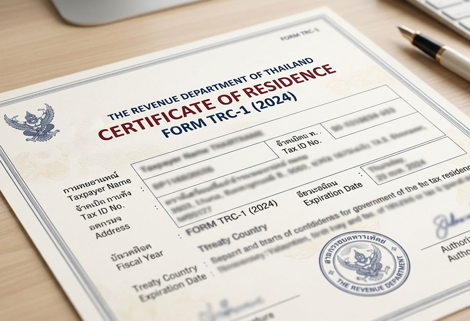 Thailand Tax Residence Certificate